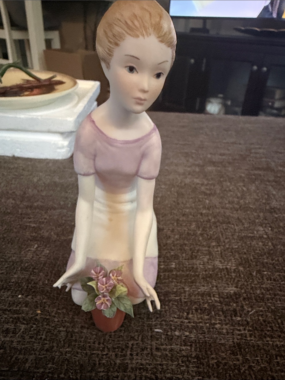 Vintage Cybis Bisque Porcelain Figurine "Rebecca"